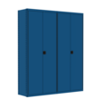 Borroughs Black Box Edge Framed Doors, 42"W X 87"H 13402-018-040